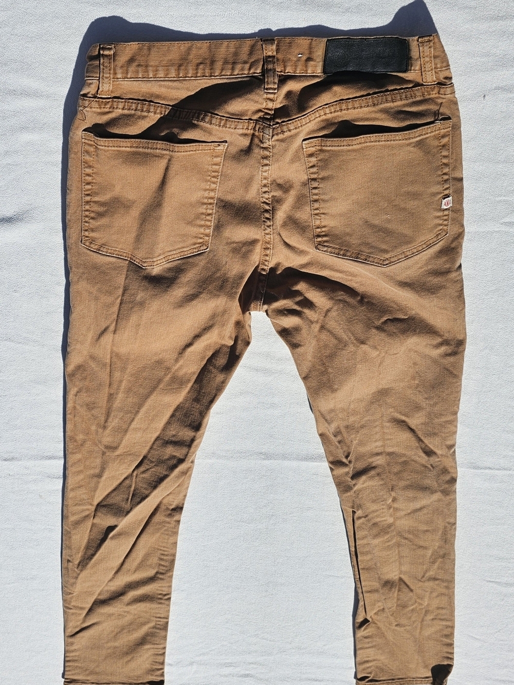 Element Men’s Skinny Jeans in Brown - Picture 2 of 6